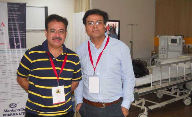 With Dr. Prabir Rai